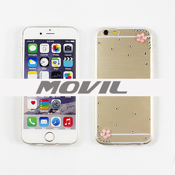 NP-2304 TPU delgado funda para Apple iPhone 6-13